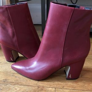 Sam Edelman Hilty Leather Ankle booties